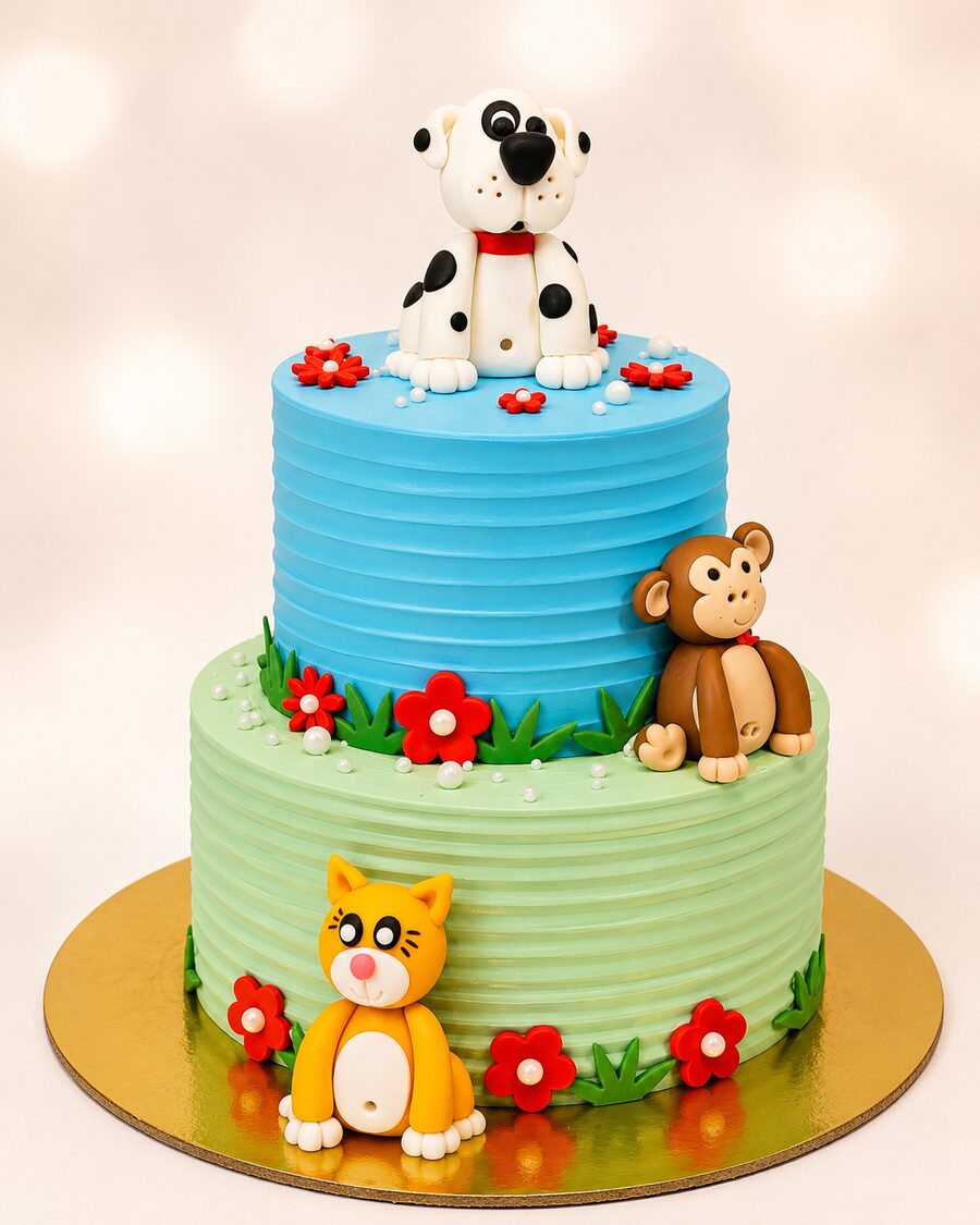 Custom cake by Rochers